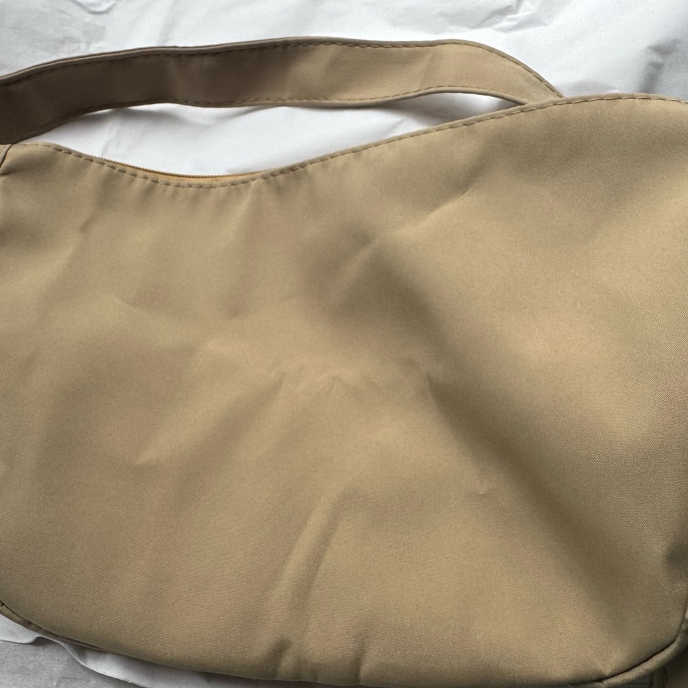 Tan Crescent Bag - NWOT